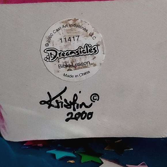 DREAMSICLES "BIBLE LESSON" FIGURINE #11417 - Picture 5 of 6